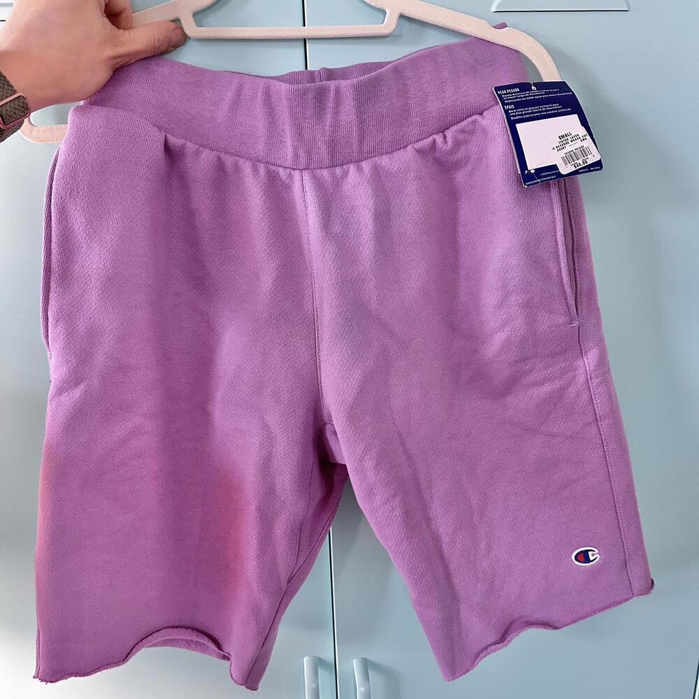 Nwt Champion Lavender Unisex Sweatshorts